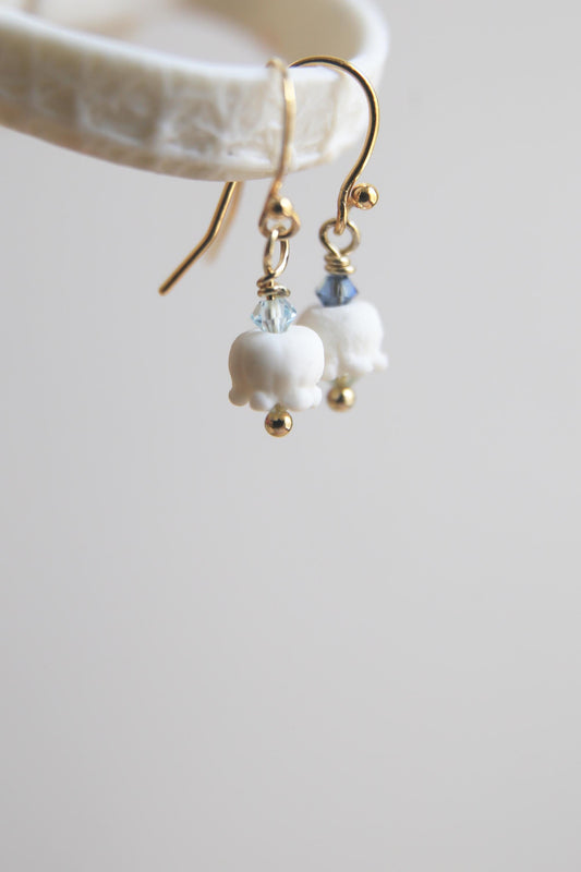 May bells / Porcelain Earrings