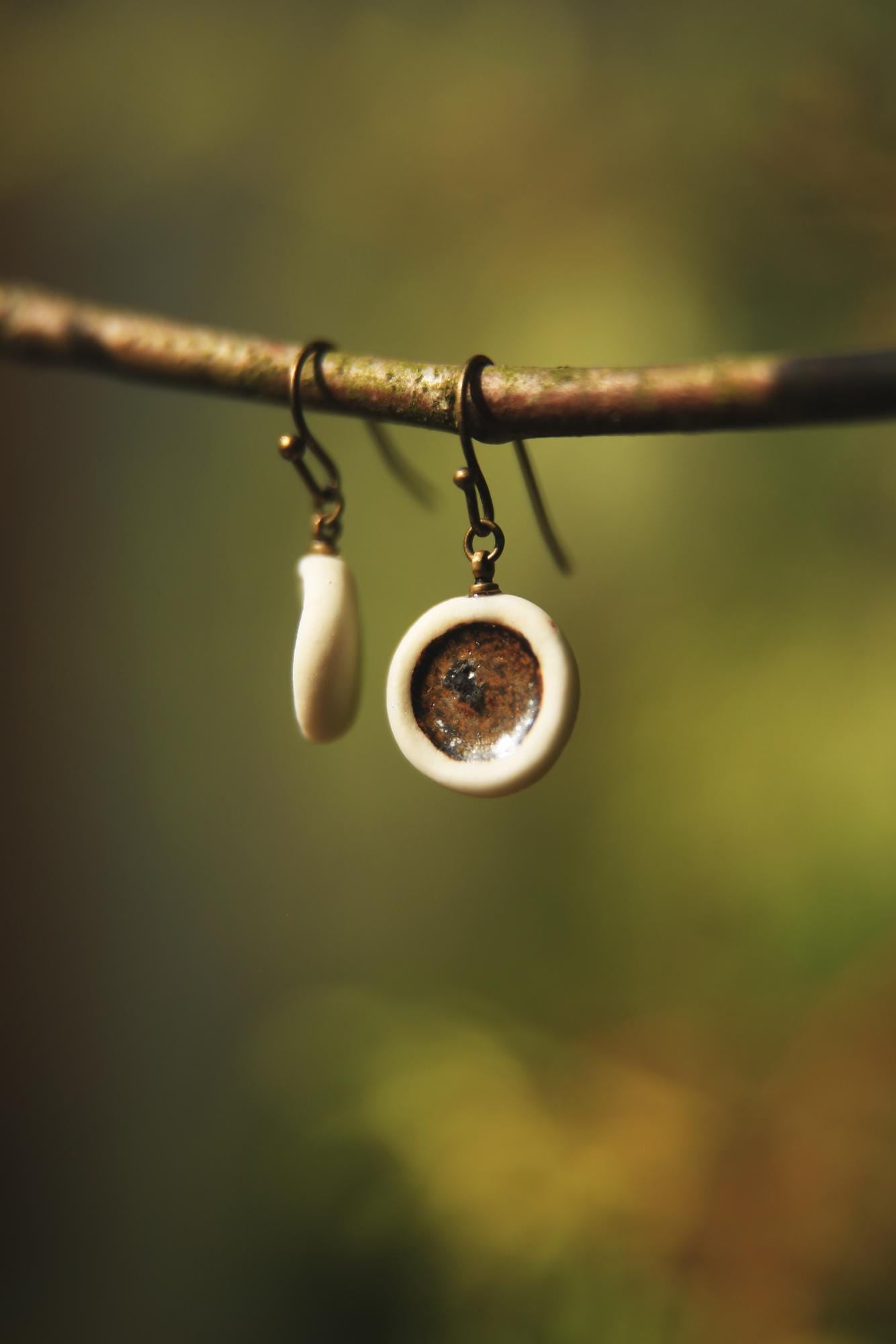 Simple Things / Porcemain Earrings