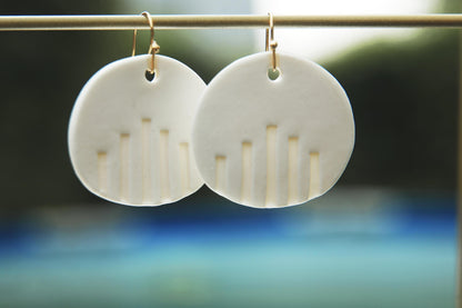 Skyline / Porcelain Earrings