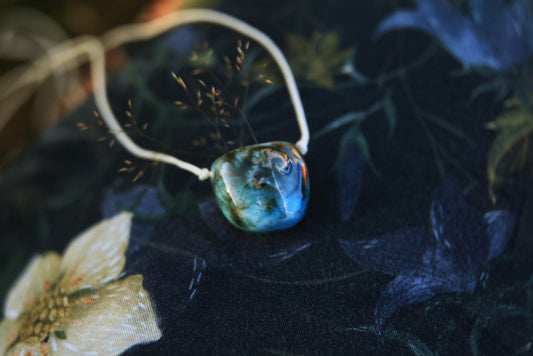 Forest Vials / Porcelain Fragrance Diffuser Pendants