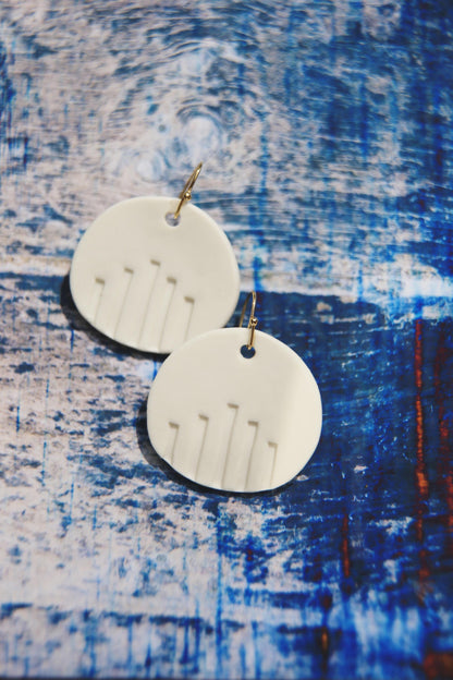 Skyline / Porcelain Earrings