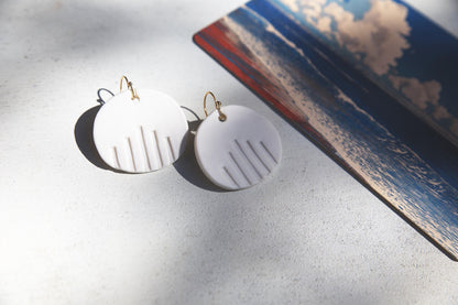 Skyline / Porcelain Earrings