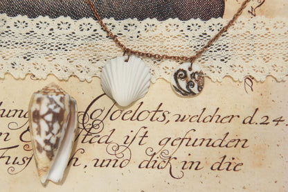 Sea Charms / Porcelain Necklace