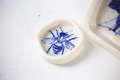 Apis / Tiny Porcelain Dish
