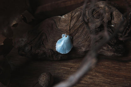 Lagon Bleu / Porcelain Pendant
