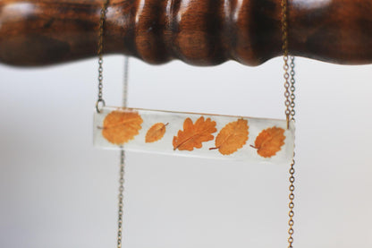 Foliage Dance / Fallen Leaves from Brittany / Pendants
