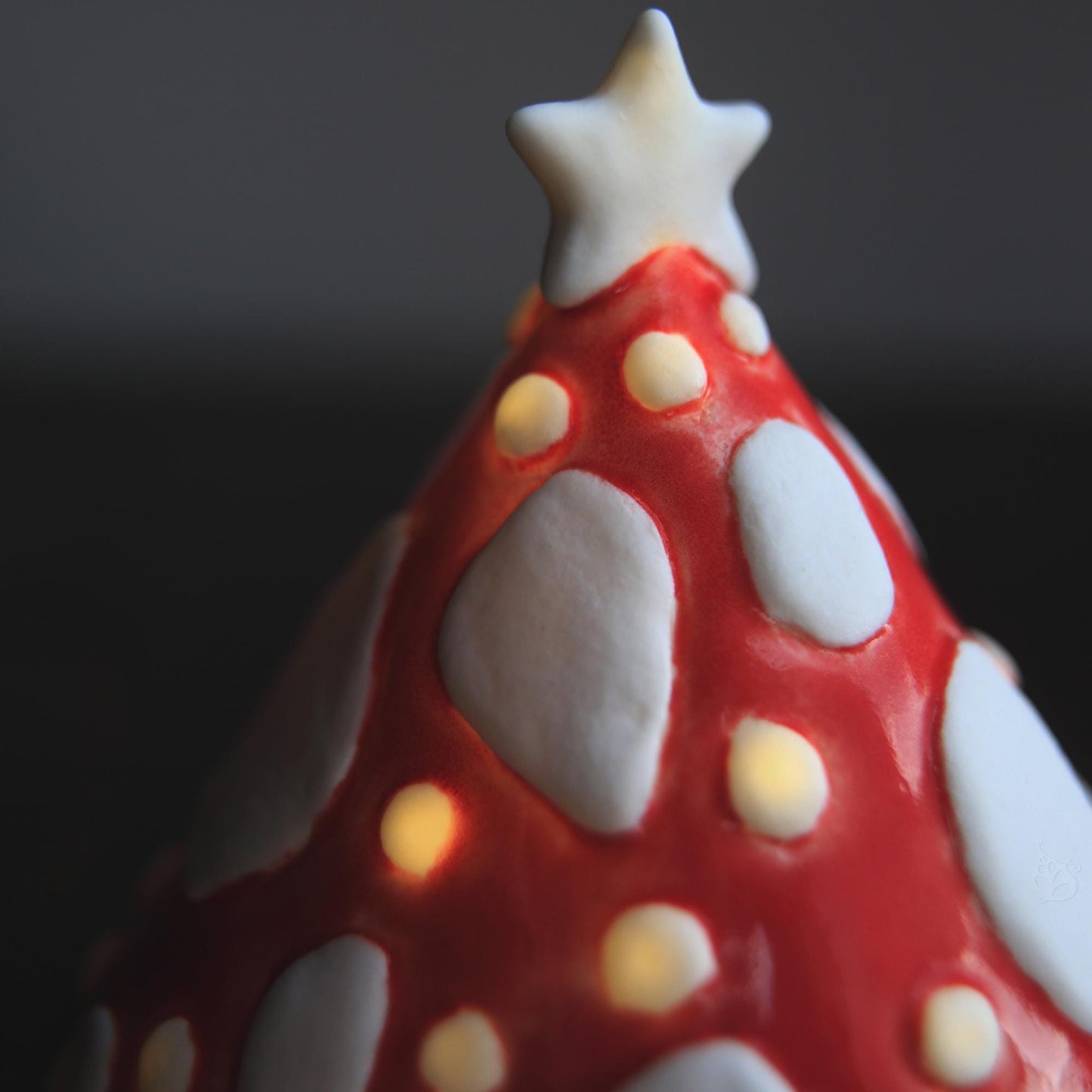 Amanita Festiva / Porcelain Jewellery Box