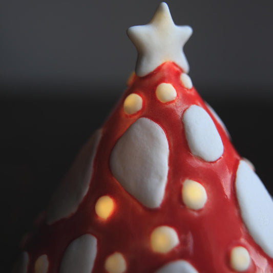 Amanita Festiva / Porcelain Jewellery Box