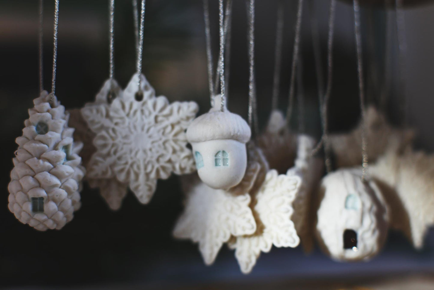 Treeborn Dwellings / Porcelain Ornaments