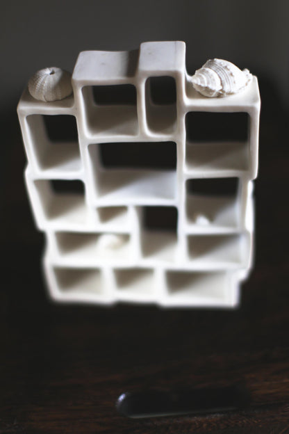 Trompe l'oeil / Porcelain Curiosity Cabinet