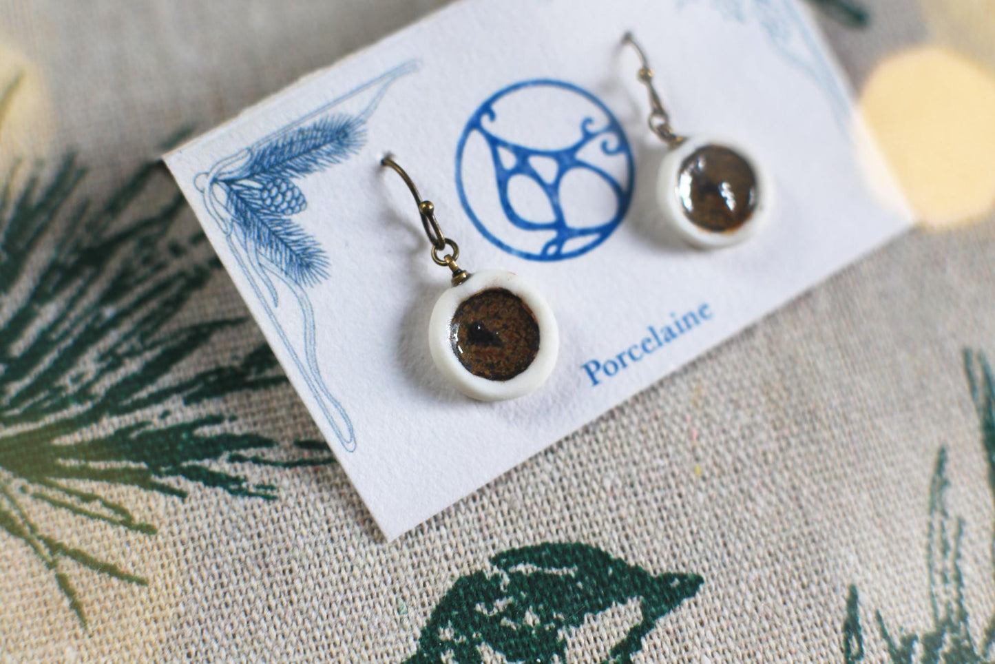 Simple Things / Porcemain Earrings