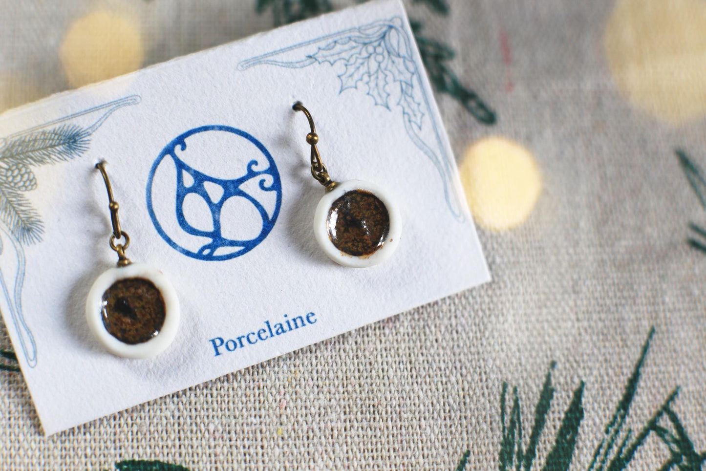 Simple Things / Porcemain Earrings
