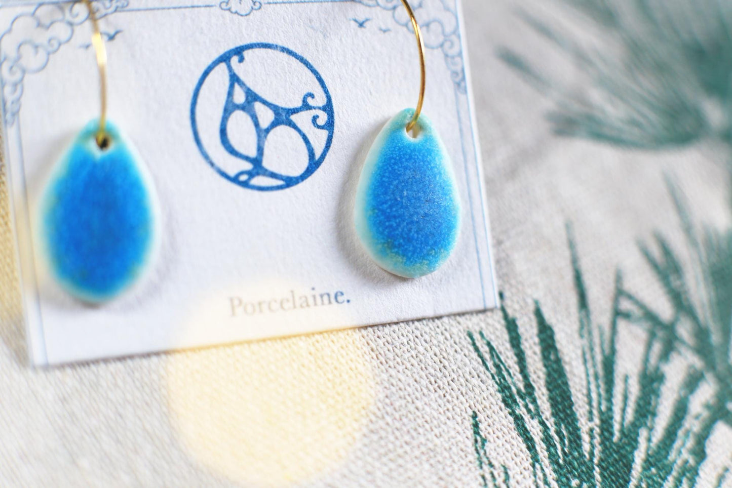 Bliss / Porcelain earrings
