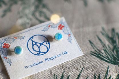 Bliss / Porcelain earrings