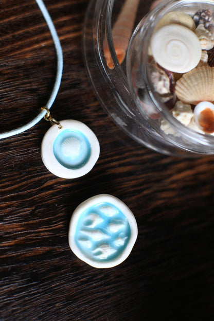 Scallop Lagune / Porcelain