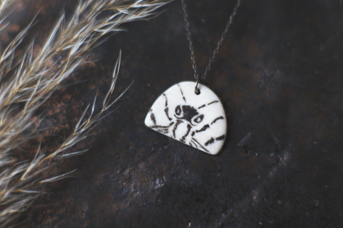 Apis / Porcelain Pendant