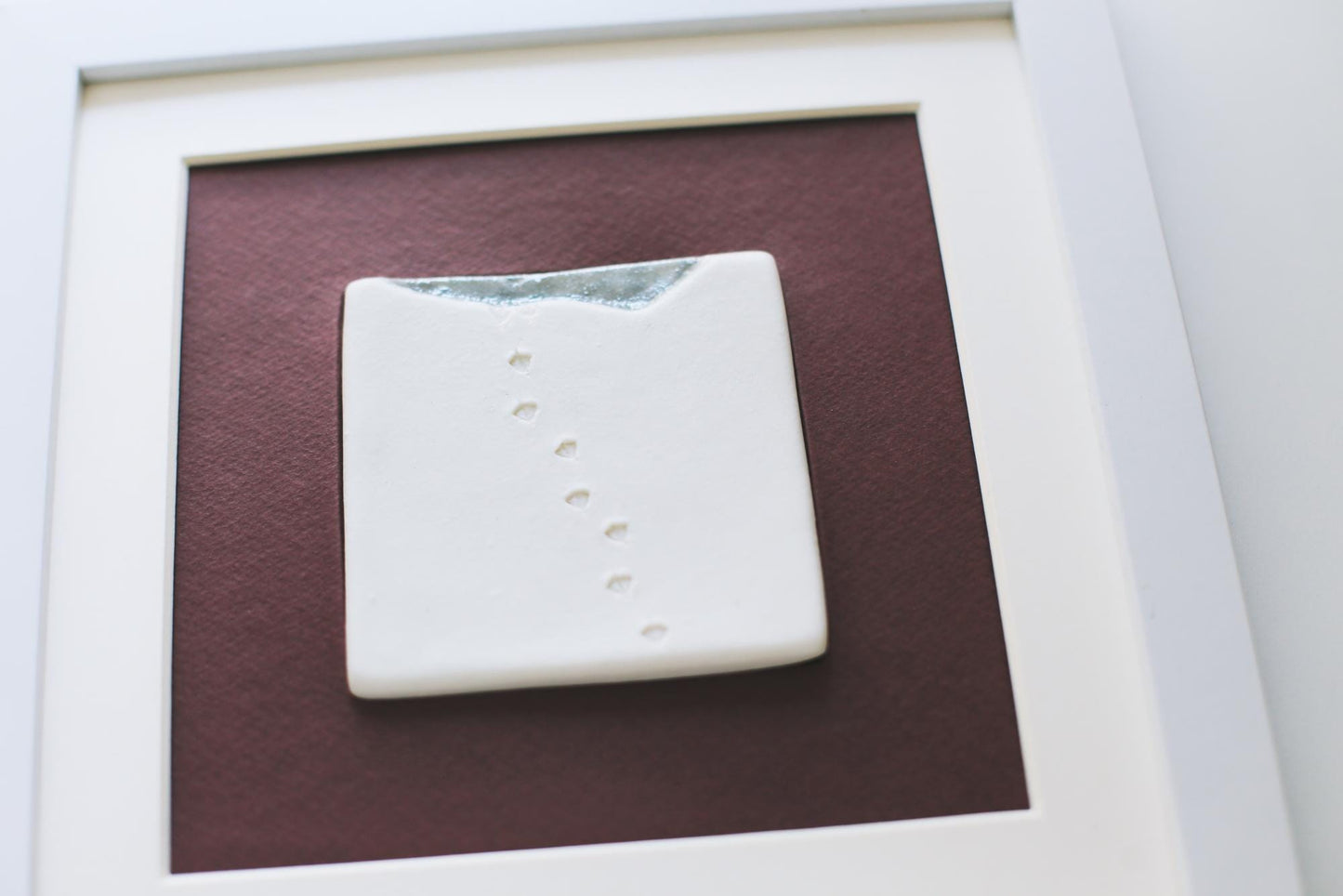 A Fleeting Presence / Porcelain Wall Art