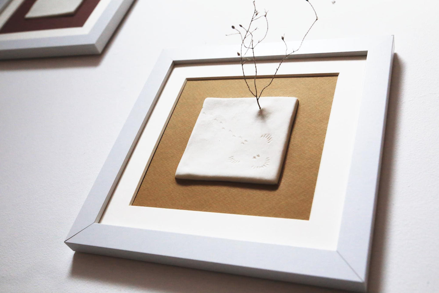 A Fleeting Presence / Porcelain Wall Art