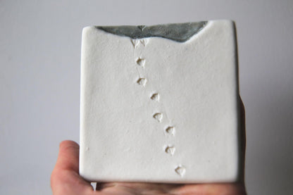 A Fleeting Presence / Porcelain Wall Art